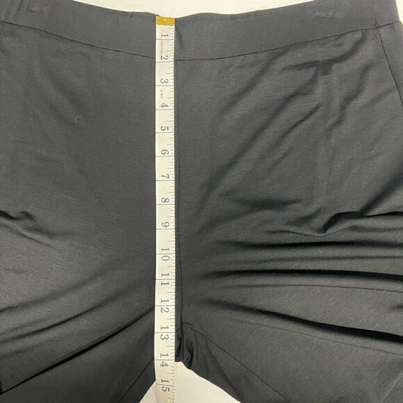 DKNY Pure Travel Pants Black Elastic Waist and Wide Leg Style Lounge Leisure XL - Picture 9 of 16